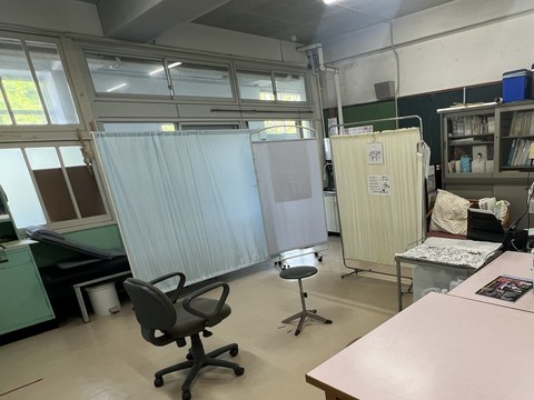 保健室の様子