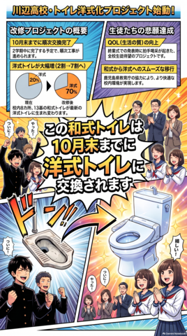 校内トイレ貼付用